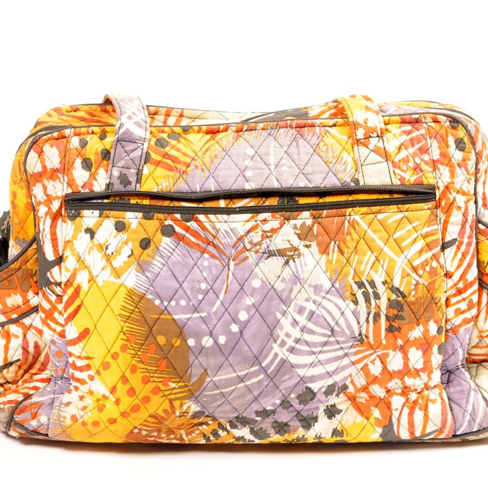 Vera Bradley, Diaper Bag, Painted Feathers, Fair - Picture 2 of 5